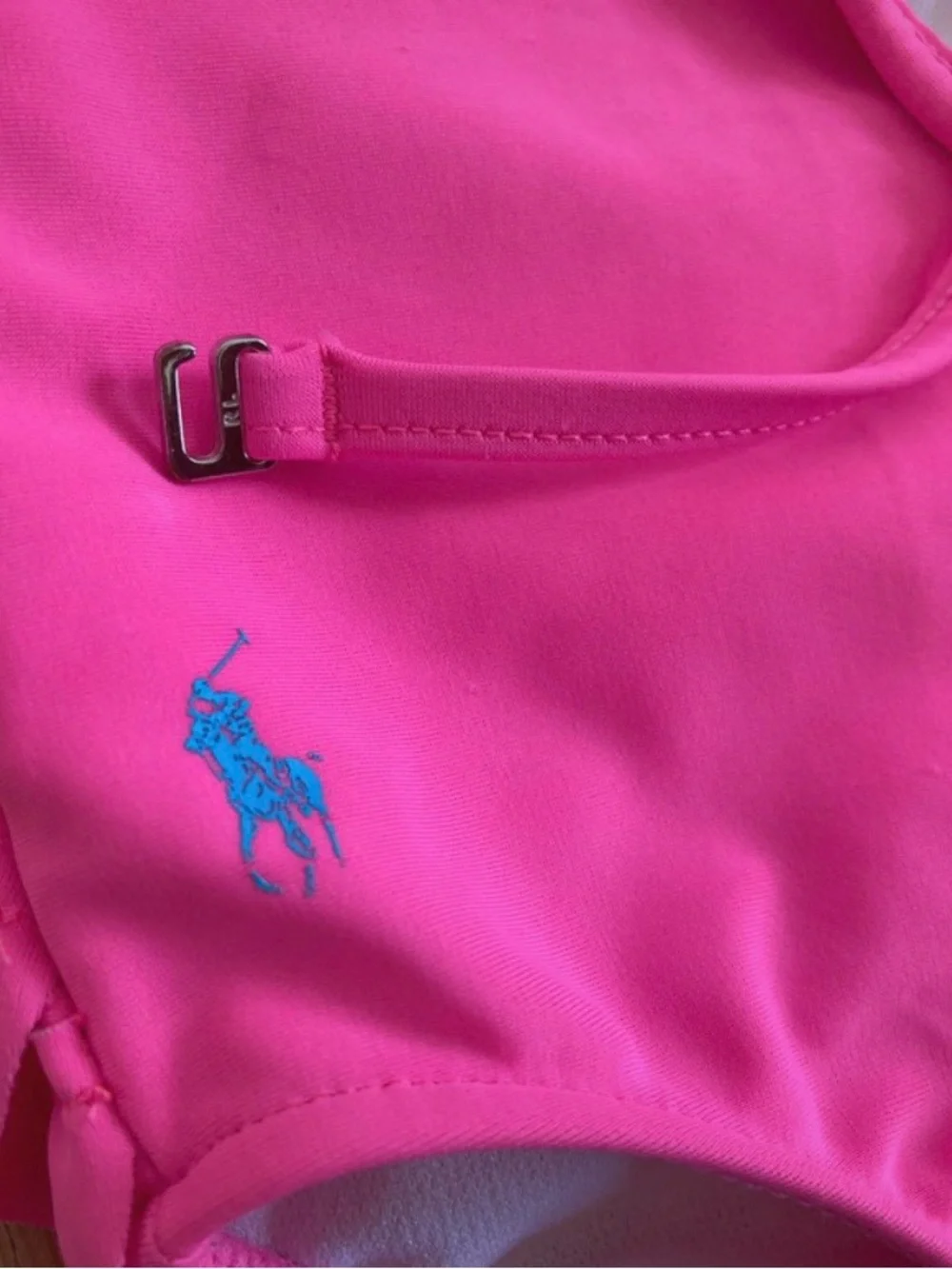 Ralph Lauren 18M Baby Bubblegum Disney Princess Beach Girlhood Dainty Swimsuit